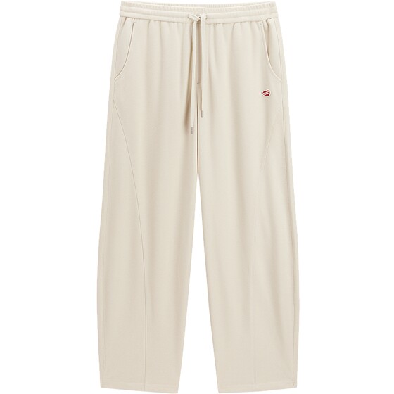 
PEACEBIRD Men's Versatile Casual Pants Fall and Winter Versatile Scimitar Pants Loose Sports Wide-Leg Sweatpants