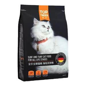 
Leading cat food 2kg double-pair freeze-dried cat kitten food full-stage stomach-raising cat food universal full-price cat staple food 3*0.5kg