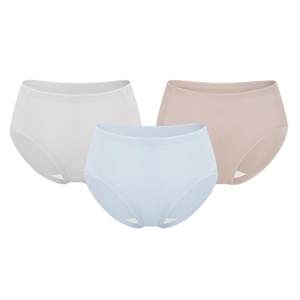 
All Cotton Times Women's Mid-waist Briefs Pure Cotton Nude Sense, Traceless Invisible Antibacterial Breathable Women's Underwear 3