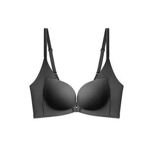 
Lucky cotton front button push-up underwear for women with small breasts showing large round breasts, auxiliary breasts, anti-sagging, beautiful back, seamless bra