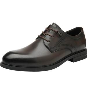 
HLA/Heilan House men's shoes new spring business commuting formal leather shoes retro embossed fashionable laces