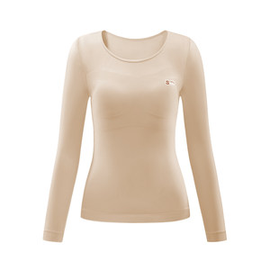 
Huabanduo girls' autumn clothes with breast pads, long underwear for teenagers, thermal underwear for junior high school students, underwear for developing muscles