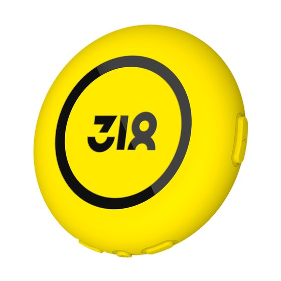 
318TALKIETAG Sports Intercom 5000 kilometers GPS positioning exquisite small AI intelligent anti-low temperature