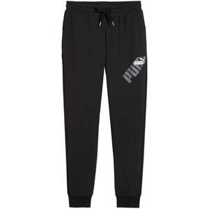 
Loose black printed sports trousers men's PUMA official new spring casual knitted pants 681272