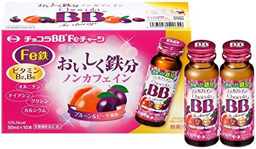 日本代购chocola BB 新品 Fe铁分补充维生素B 西梅桃子10支拼邮