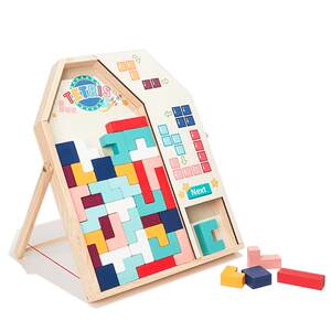
Tetris building blocks assembled educational toy puzzle baby 3-6 year old boy and girl birthday gift
