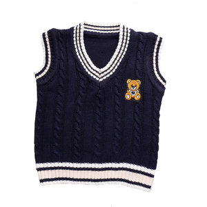 
Sweater vest baby boy girl knitted vest cardigan spring thin baby boy infant sweater