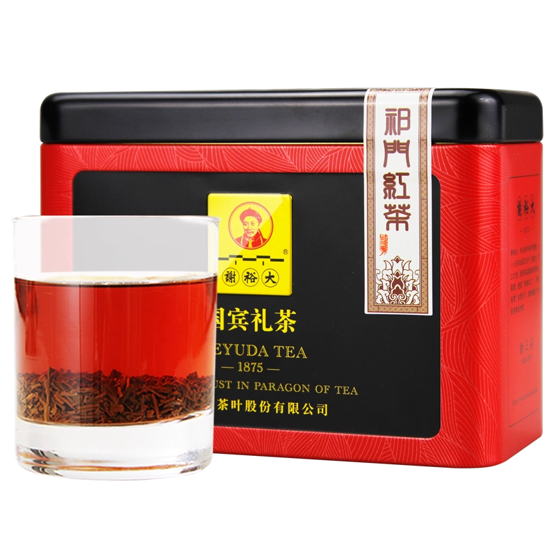 謝裕大特級祁門紅茶官方旗艦店祁紅香螺185g口糧紅茶自飲袋裝