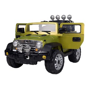 
Berejia children's four-wheel electric toy car battery remote control Wrangler JJ 235 stroller steering accessories