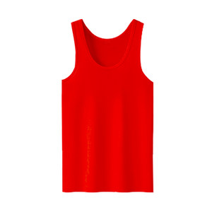 
Three-gun vest men's pure cotton big red natal year snake and horse year bottoming sweatshirt wedding gift cotton underwear