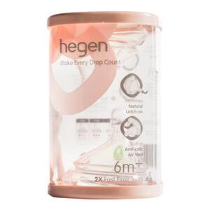 
Hegen Hegen bottle nipple duckbill original imported He 1 section 2 three stages Y word 3 sections root single 0 genuine