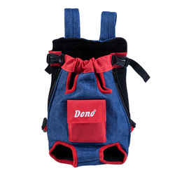 Dog Backpack Small Dog Cat Bag Portable Outing Artifact Bichon Frize Harness Pet Outing Chest Bag