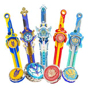 Audi Double Diamond Hurricane Soul 6 Sword Rotor Battle Gyro Sword Sword Sword Sword Rotal Children Boy Toys