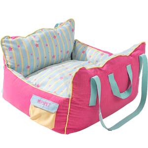 
Pet car cat kennel for outings, anti-dirty sofa kennel for small dogs, car cushion, safety seat for long-distance car rides