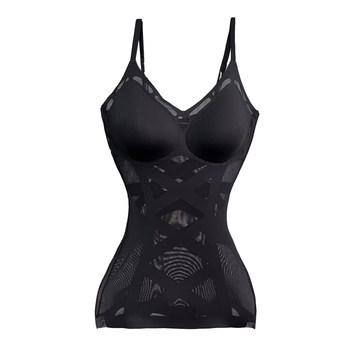 Ultra-thin markless body shaping suit abdomen and waist-retracting body shaping suit