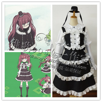 taobao agent Evil God and Kitchen Second Disease Girl Garden Lily Cosplay maid Gothic loli clothing