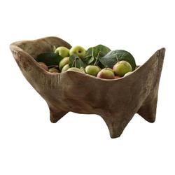 Wabi-sabi Style Wooden Decorative Basin, Solid Wood With Feet, Ingot-shaped Tray, Antique Fruit Plate, Snack Tray, B&b Decorative Ornaments