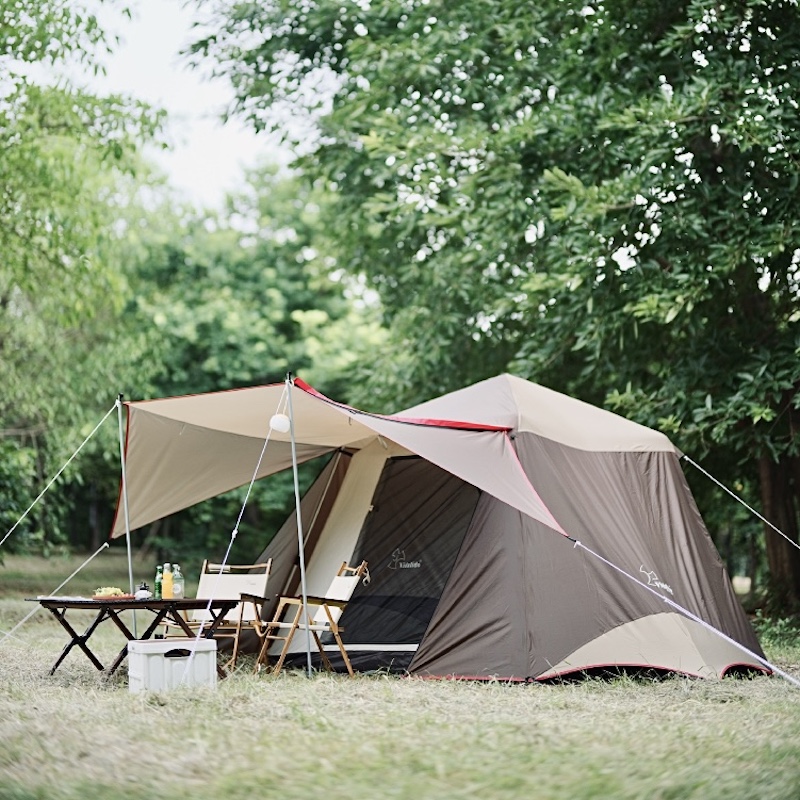 维达利多卡宾户外露营野外过夜防雨晒自动折叠便携式专业帐篷