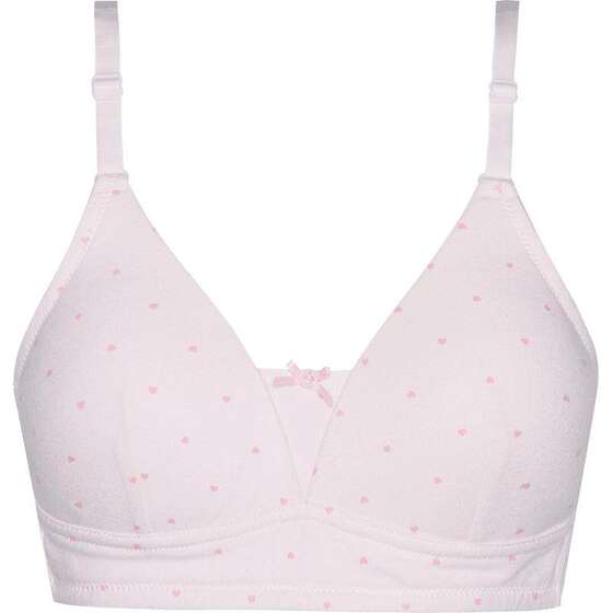 
[2 pieces] Three guns and three stages girls bra without steel rings and cotton development period high school students underwear summer