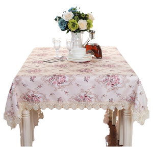 Dining table cloth art gardening small fresh rectangular living room coffee table round table cloth table pad simple waterproof anti -slip