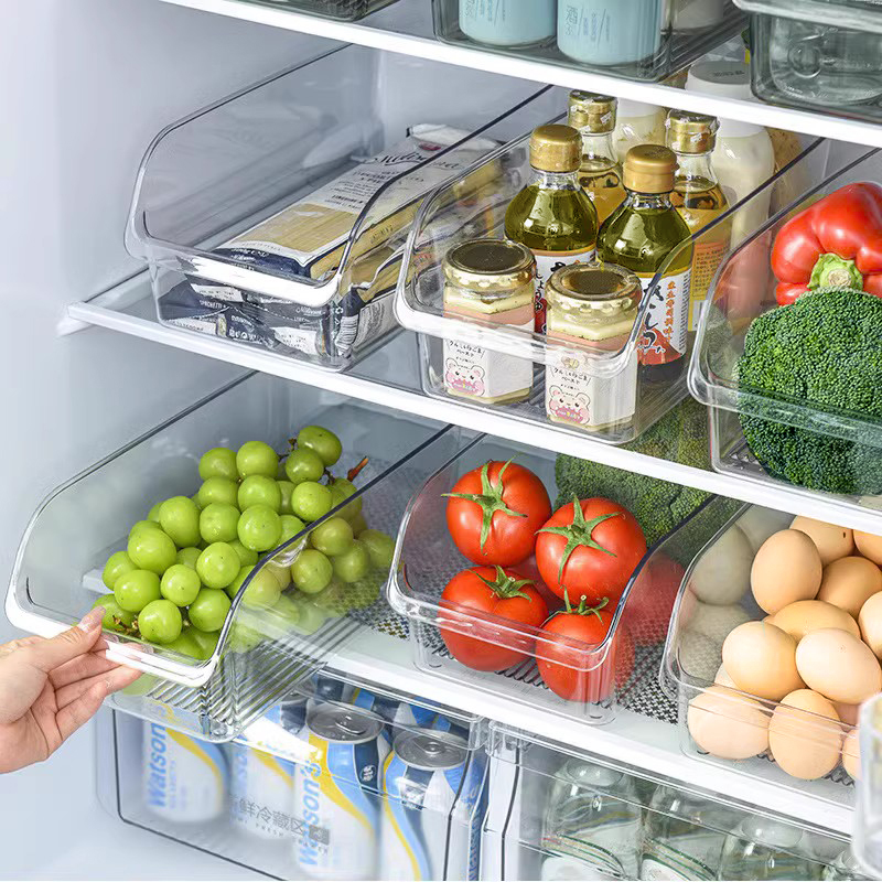 冰箱收纳盒收纳整理食物冷冻抽屉盒子储物盒整理保鲜盒食品级