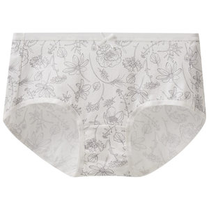 
3-pack SCHIESSER 40S cotton print skin-friendly and breathable mid-waist boxer underwear 21712T