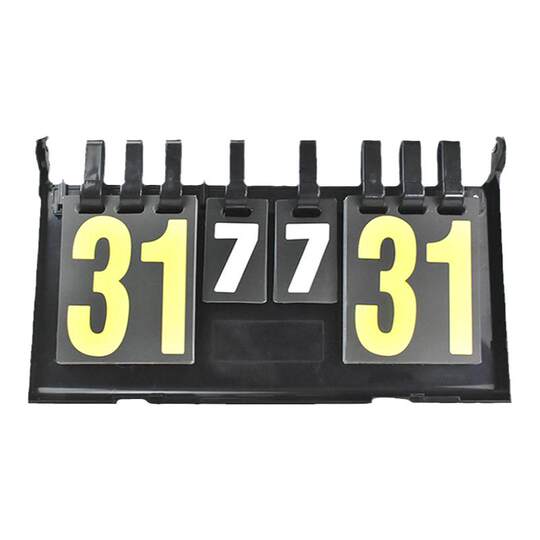 PORFOYO 4-cijferig sportcompetitie scorebord, flip