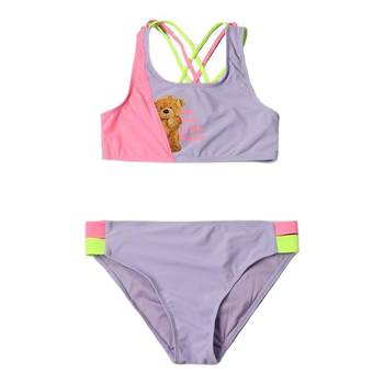 Children's Body Cartoon Bear Printing Swimsuit Fashion
