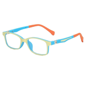 
Anti-blue light glasses children's eye protection children's anti-radiation myopia eye frame primary school students and teenagers colorful flat light