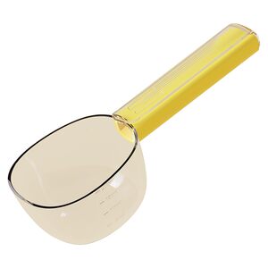 Cat food dog food spoon pet food long handle feeding cat spoon cat feeding spoon with sealing clip measuring spoon cat supplies
