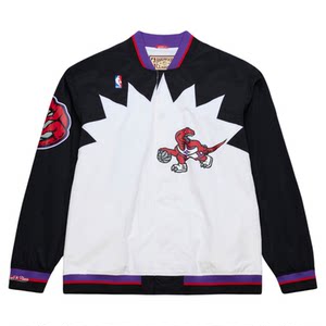 
Mitchell/Ness jacket Raptors classic simple versatile loose casual sports baseball jacket men's MN
