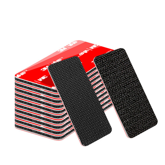 3m Velcro Strong Adhesive Back Adhesive Car Foot Mat Fixed Adhesive Double sided Adhesive High viscosity Anti slip and High temperature Resistant Self adhesive Buckle