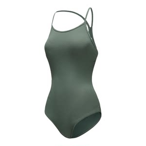 
Decathlon swimsuit women's professional racing anti-chlorine slimming swimsuit beautiful back covering hot spring one-piece swimsuit IVL2