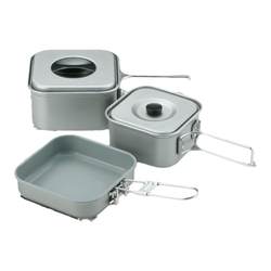 UNIFLAME outdoor four-corner pot set