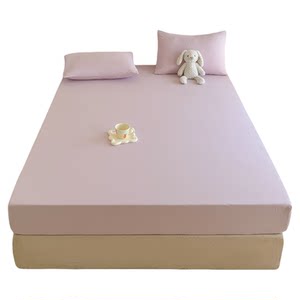
Fitted sheet pure cotton 100 cotton category A maternal and infant grade 2026 new four-season universal bed cover mattress protector cover sheet
