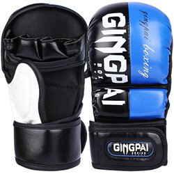 Breathable half-finger boxing gloves for mma training and competition practice