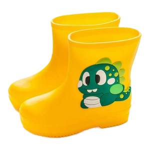 Children's rain boots Girls little boy baby kindergarten anti-slip waterproof rain boots light cartoon rain boots children boy
