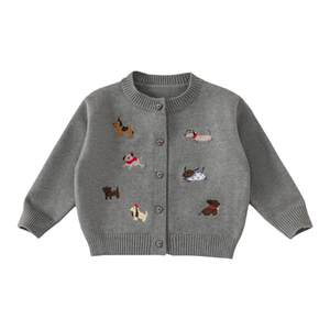 
Children's sweaters girls spring baby sweaters 2026 spring new boys cardigan girls good-looking sweaters