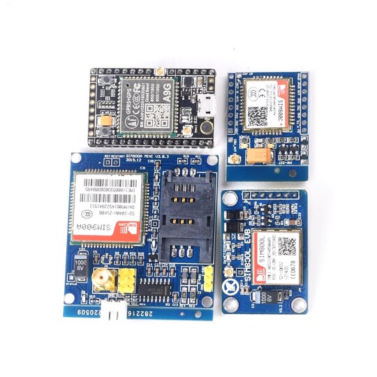 Module Sim800a Microphon โมดูล GSM Swv Digital SIM900A SIM800A/C/L บอร์ดพัฒนา GPRS Voice Phone