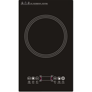 Extended vertical embedded induction cooker single -headed inlaid 52x30 large opening 48 long vertical long -shaped long Hong Kong
