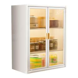 Bathroom storage rack without punching wall-mounted storage cabinet