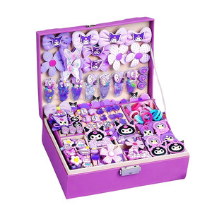 
Children's Day birthday gift girl 6-year-old girl 5 primary school students and children's hair accessories gift box toys Kulomi