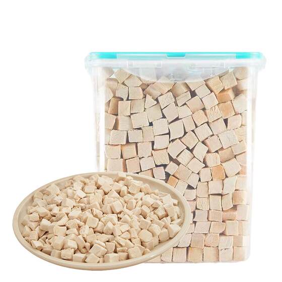 
Favor freeze-dried bucket cat snacks chicken breast freeze-dried chicken pellets bucket duck meat cat freeze-dried cat staple food dog snacks