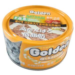 
Japan's Golden Cat Cat canned cat snacks 170g*12 cans of adult and kitten main food cat wet food full box 48 pieces free shipping