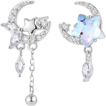 Katiro star with moon earrings female
