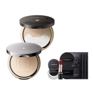 
2.0 Kazilan Powder Little Night Cat Makeup Powder Oil Control Makeup Long-lasting Loose Powder Microdermabrasion Makeup Official Flag Authentic