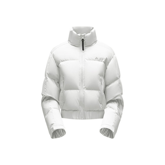 Meili City Goose Down Jacket Women's Winter New Slim Short Stand Collar Warm Women's Jacket