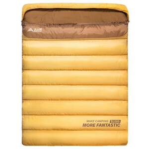 Beishanlang Double Sleeping Bag Adult Outdoor Couple Camping Four Seasons Thickened Coldproof Lunch Break Quilt Dual-Purpose