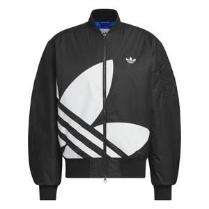 
Couple style retro loose sports stand collar quilted jacket for men and women in autumn and winter adidas Adidas clover