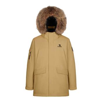 Flame 2.0 raccoon fur collar water-repellent down jacket
